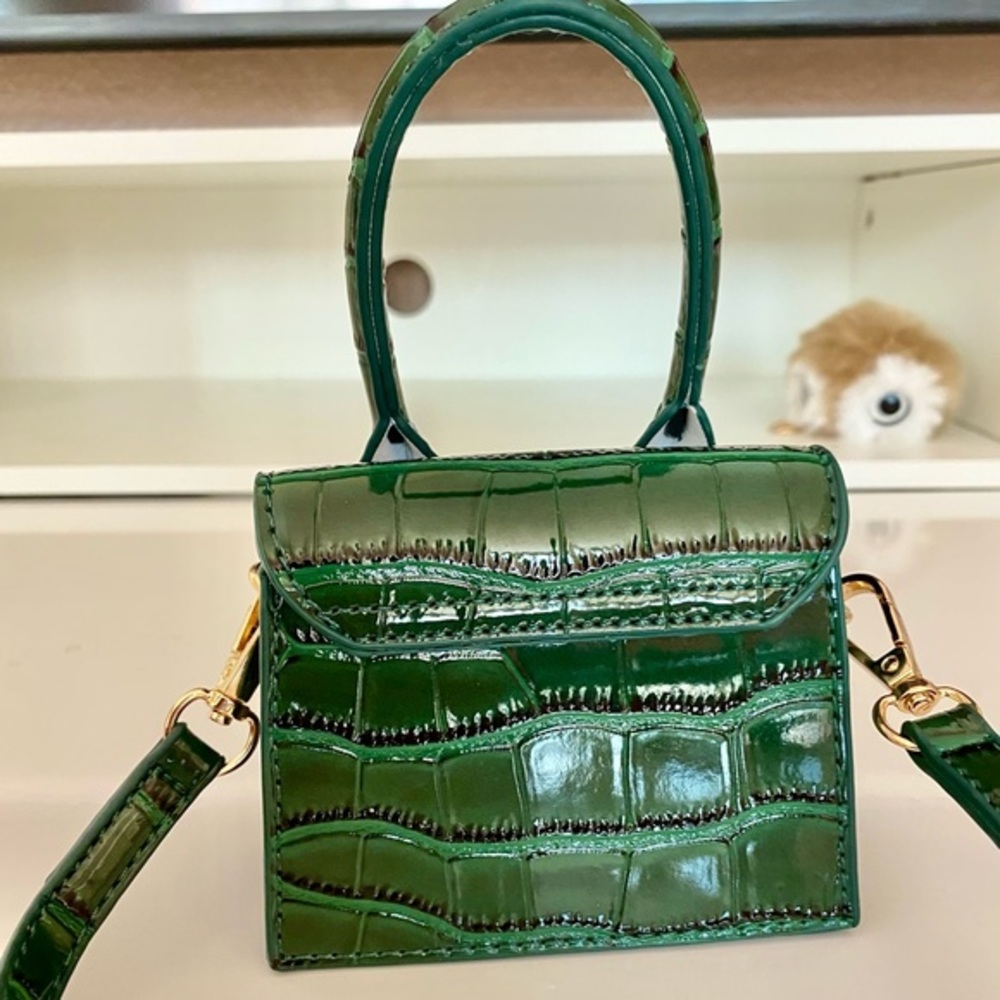 🆕✅Cute Purse Mini crossbody bag/top handle clutch bag/pu leather/satchel bag🆕 - Picture 9 of 11
